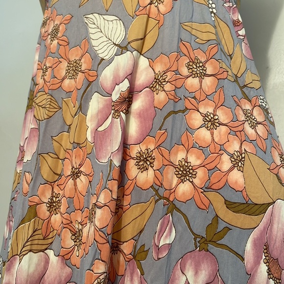 Handmade vintage OOPS California full lenth vintage sundress 24-139 - Picture 4 of 14